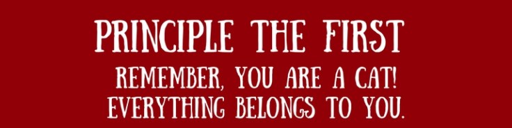 Principle the First (1)